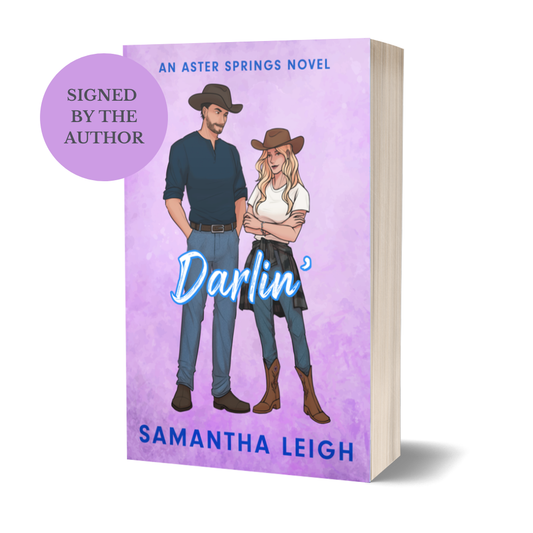 Darlin' (Aster Springs #4) Special Illustrated Edition Signed Paperback